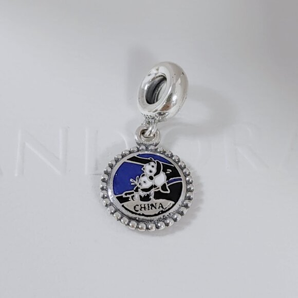 Pandora China Panda Exclusive Dangle Charm S925 Silver Bracelet Pendant with box - Picture 6 of 12